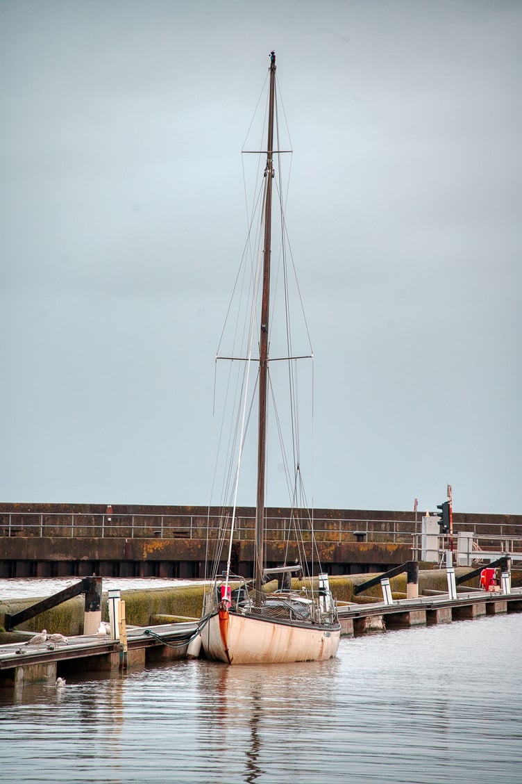 High tides pictured in Watchet on Tuesday, March 12
