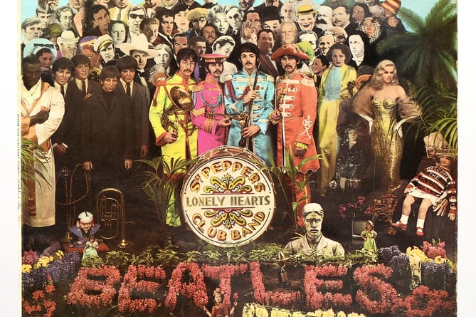 The Sgt Pepper album, a first pressing from 1967, from the Clark collection signed by all four Beatles - Estimate Â£3000-Â£5000.  Release date - March 14, 2024.  A portrait of John Lennon created by the âfifth Beatleâ before his tragic death could fetch thousands of pounds when it comes up for auction.  The brooding painting of the Imagine singer by Stuart Sutcliffe had hung in Lennonâs Surrey home before he later ripped it up in a moment of frustration.  But a family friend rescued the remains of the abstract picture and it could fetch Â£5,000 when it goes under the hammer after being pieced back together.   Stuart Sutcliffe was best known as the original bass guitarist of the Beatles - with both he and Lennon credited with inventing the band's name.   But when he was performing with the then little-known group in Hamburg, Germany, in the early 1960s, he met photographer Astrid Kirchherr and had a brief relationship.  He then left the group in July 1961 and enrolled in the local Hamburg College of Art, where he studied under Eduardo Paolozzi.  Sadly, Sutcliffe died at the age of 21 in Germany in April 1962 after suffering a severe bleed on his brain.  Lennon had treasured the picture by his dearly departed friend, with a photo showing how it had hung on the wall behind his sofa in his home, in Weybridge, in 1967.  And Ewbank's Auctions, which is selling the item, found the painting was an exact match for the one in the photo following analysis. 
 