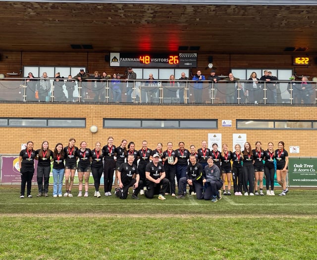 Under-18 girls give Farnham Rugby Club a first national junior title 