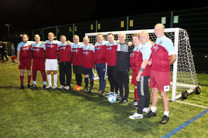 Farnham Town Flares walking football team will travel with Farnham Two FC's first XI to Jersey this weekend