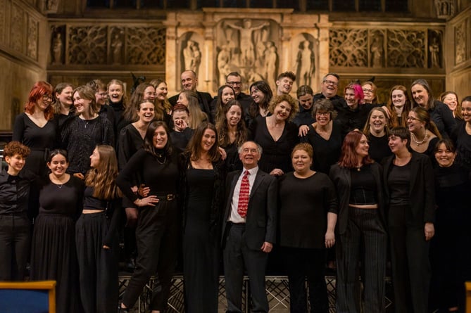 On March 9, the award-winning Farnham Youth Choir celebrated its 40th anniversary with a concert at the beautiful Holy Trinity Church, in London’s Sloane Square