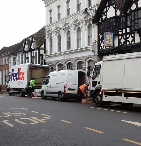 Farnham is plagued with illegal parking, writes Winston Burrows, the worst location being right slap bang in the middle of the proposed town centre changes in The Borough where a procession of delivery vehicles can be seen on most weekdays.