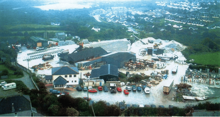 The site at Hallaze Block works, Penwithick (Picture: Cornwall Council planning)
