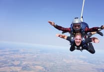 Skydive this year to raise money for Phyllis Tuckwell Hospice Care 