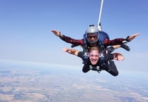 Skydive this year to raise money for Phyllis Tuckwell Hospice Care 