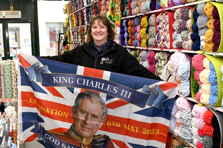 Debbie Kelly-Banks, owner of Bon Fabrics in Strand Street, Douglas