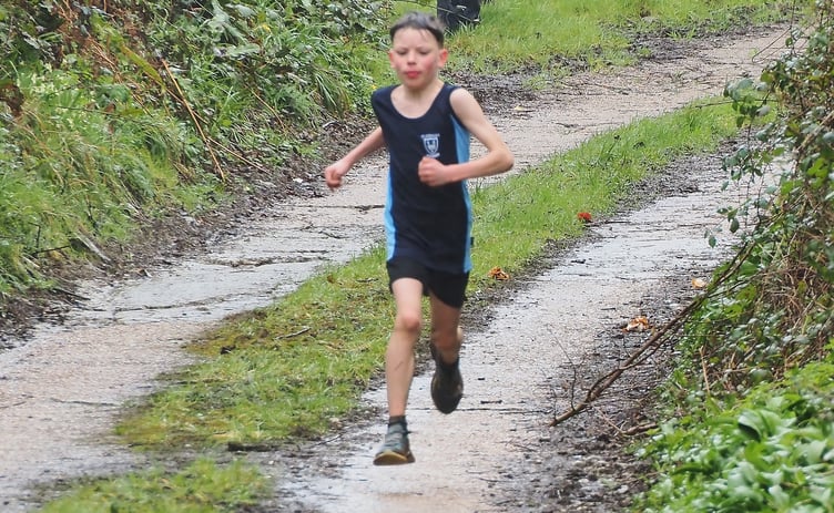 Boys from Bishop Cornish, St Germans and Looe were the first to cross the finish line