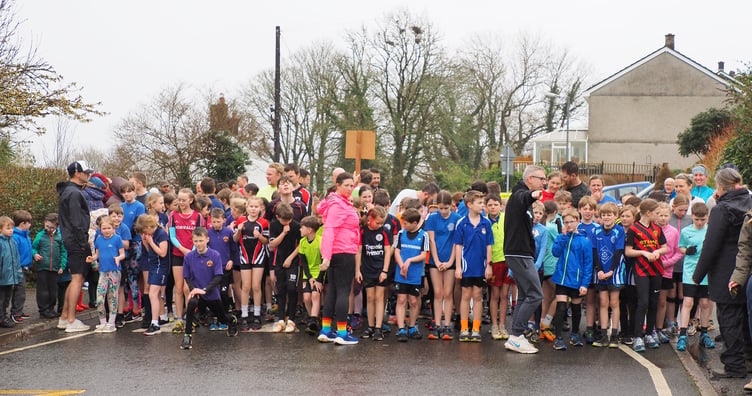 Children from over 30 different schools took part in the race
