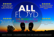 Hear The Division Bell performed by Pink Floyd tribute in Winchester