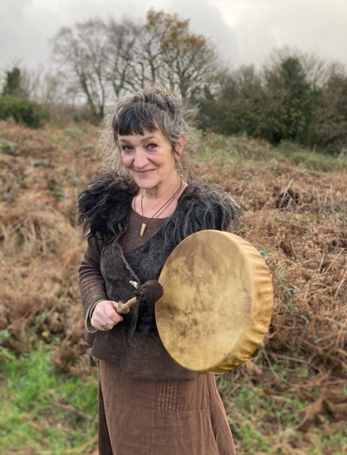 Dartmoor witch Suzi Crockford.