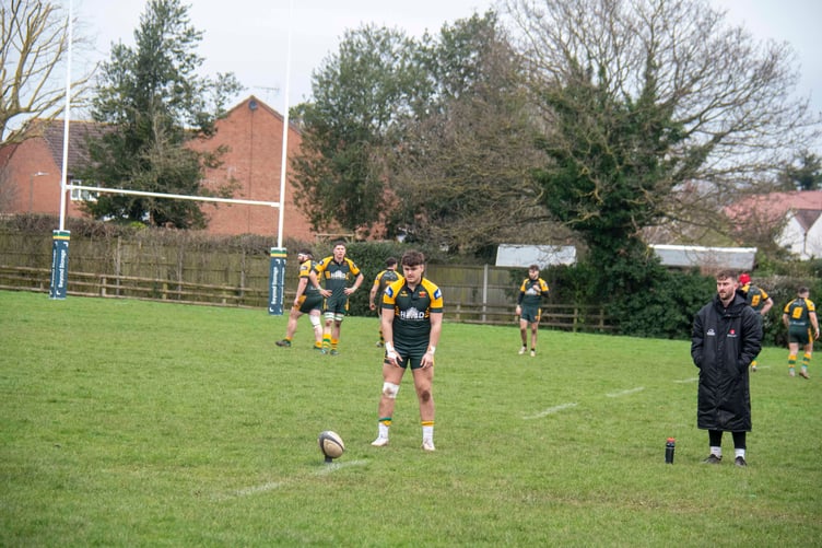 Harry Tovey made an assured debut at outside-half