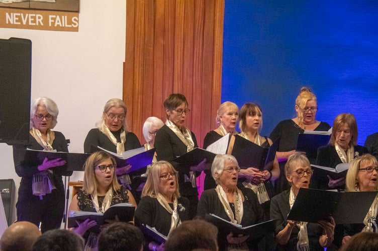 Forest Singers performing Some Enchanted Evening from the musical South Pacific.