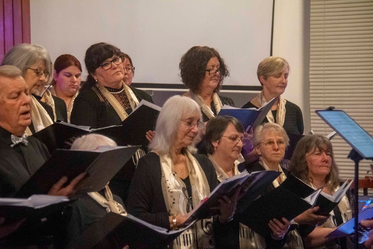 The theme from the film Skyfall performed by Forest Singers.