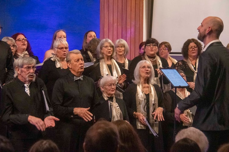 Forest Singers performing Super Trouper by Abba.