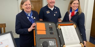 RNLI celebrates 200th anniversary with scroll signing ceremony