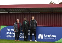 Farnham Town officially open 210-capacity stand at The Memorial Ground