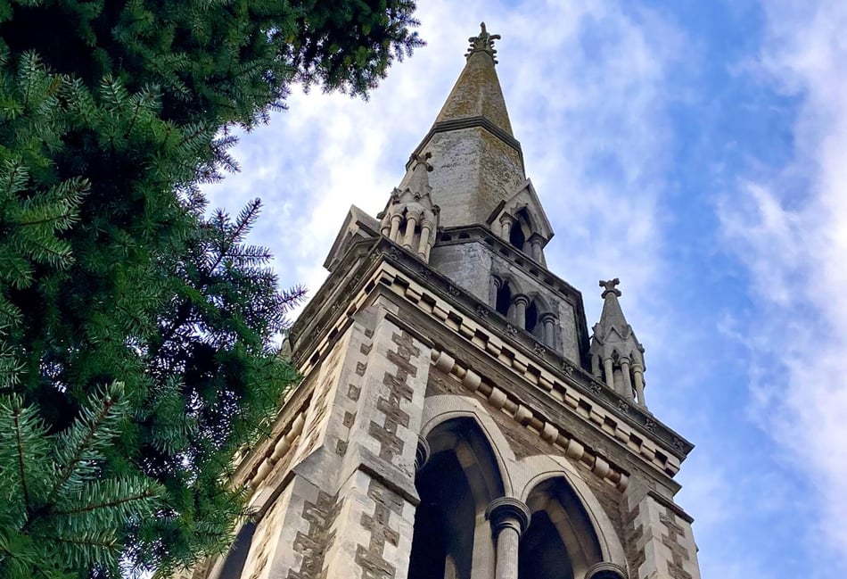 <p>The Spire Church</p>