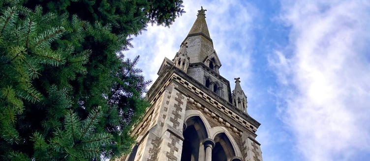 The Spire Church in South Street, Farnham