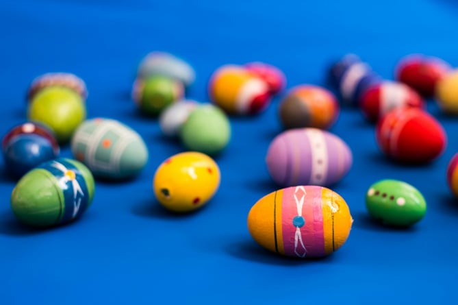 Paint your own Easter eggs this year as an alternative to shop-bought chocolate eggs heavy on plastic packaging