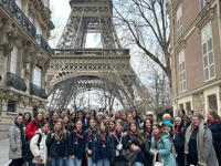Girl Guides travel to Paris to receive Baden Powell Challenge Awards