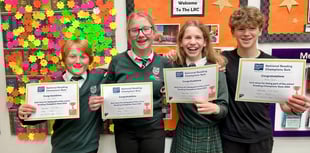Weydon whizzes come second in National Reading Challenge Quiz
