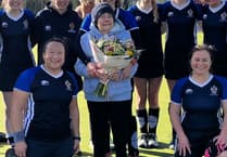 Special guest watches Haslemere's ladies' second team beat Bournemouth