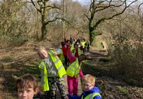 Village schoolchildren raise funds for Forest School suits