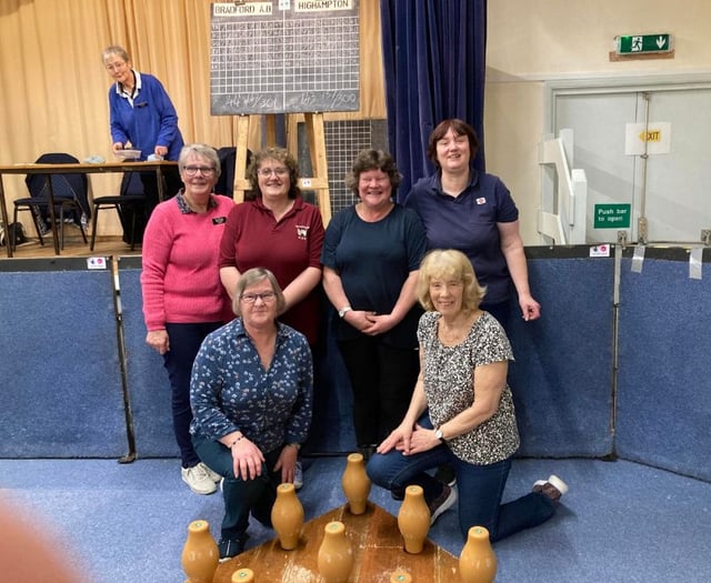 Holsworthy and District Ladies Skittles League have busy month