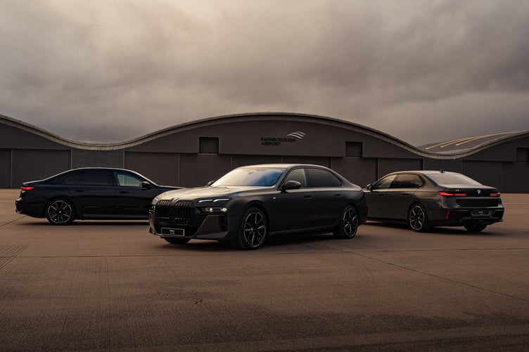 Farnborough Airport has partnered with BMW UK