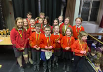 Primary school children awarded during presentation evening 