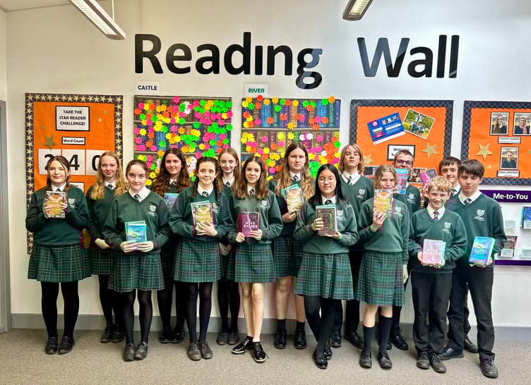 These Year 9 students from Weydon are among the judges of this year's Weydon Multi-Academy Trust Book Award