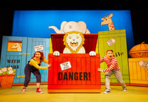 Dear Zoo book coming alive on Theatre Royal Winchester stage