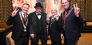 Winston Churchill salutes Farnham 41 Club at 75th anniversary bash