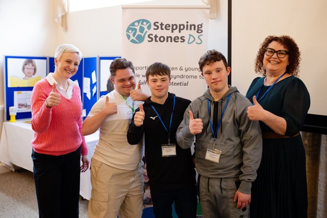 One of the highlights of Stepping Stones DS' World Down Syndrome Day event was the inspiring conversations led by Vik Ralfs, specialist advisor, with three outstanding young people