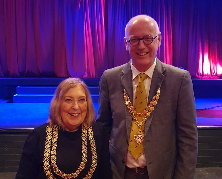 Mayor Cllr Crystal Pearce was delighted with the success of the evening.