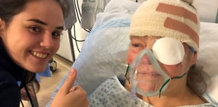 Mum 'lucky' after food poisoning led doctors to discover deadly tumour