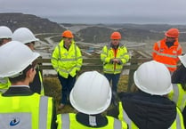 Pupils learn about careers in the china clay industry