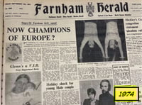 Fifty years since Farnham was almost crowned champions of Europe