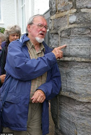 Eric Robinson on one of his guided talks.