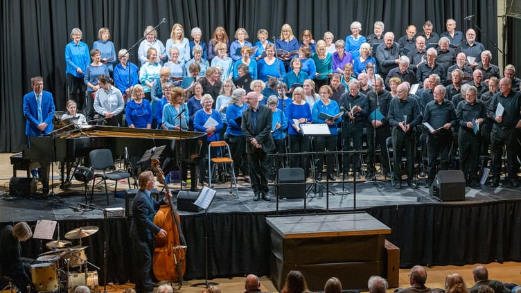 Waverley Singers, with pianist Will Todd, Farnham Maltings, March 24th 2024.