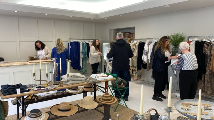 Busby & Fox held a 'soft opening' at its new Farnham store on Thursday – with an official opening to follow in April