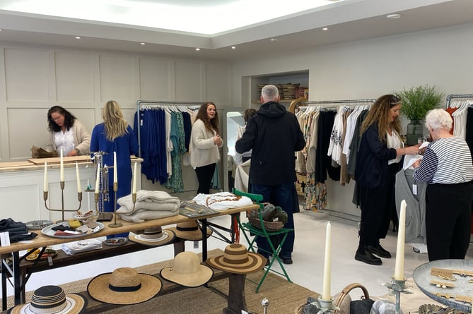 Busby & Fox held a 'soft opening' at its new Farnham store on Thursday – with an official opening to follow in April