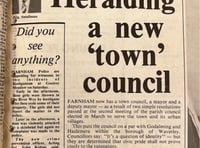 How Farnham 'clawed back its identity and individuality' in 1984...