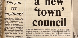 How Farnham 'clawed back its identity and individuality' in 1984...