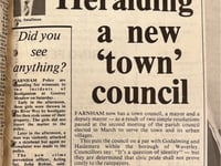 How Farnham 'clawed back its identity and individuality' in 1984...