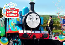 Enjoy some bubble fun with Thomas at The Watercress Line