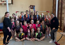 Petersfield gymnasts impress at prestigious county competition