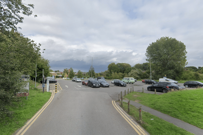 Riverside car park, where the Farnham Infrastructure Programme suggests directing the town's one and only dedicated cycle track from South Street