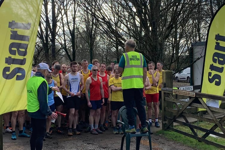 Craig Tate-Grimes gives the final instructions