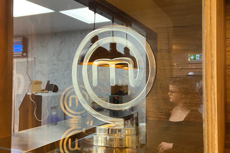 Chariya's MasterChef trophy takes pride of place in her new Khao Soi restaurant in Cross and Pillory Lane, Alton